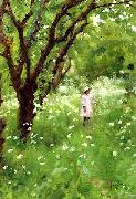 Thomas Cooper Gotch The Orchard oil